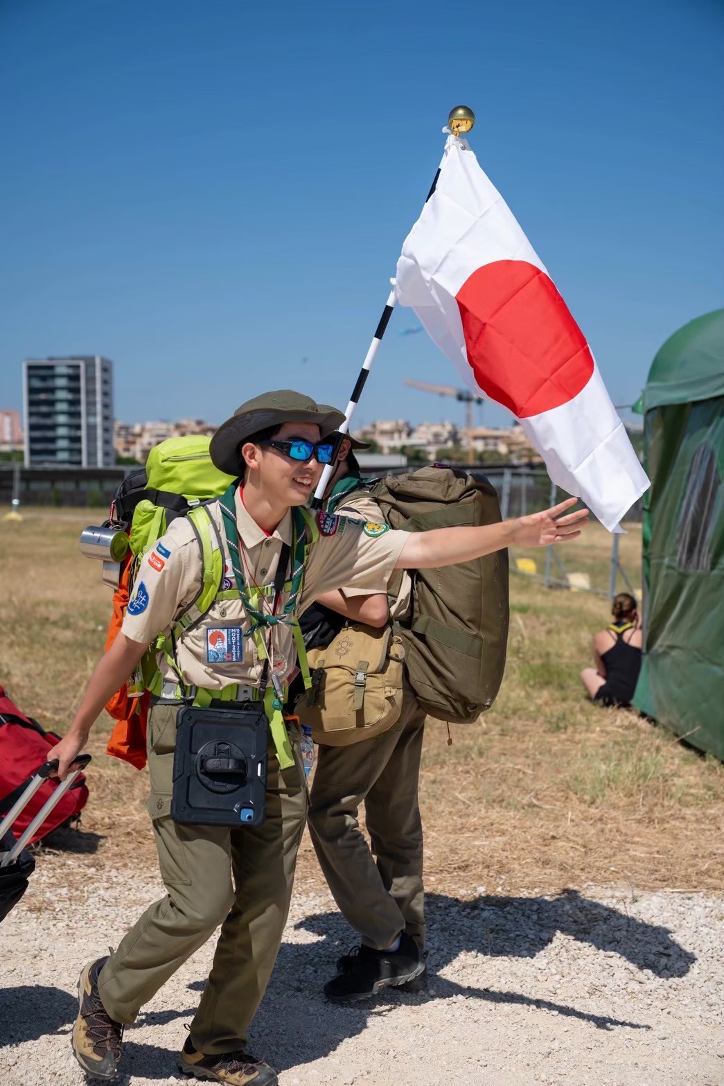 Tomoya at 16th world scout moot